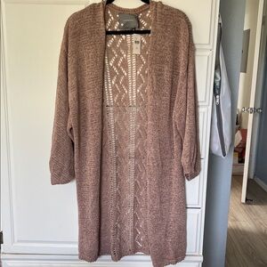 Anthropologie NWT Open-Front knit Cardigan
